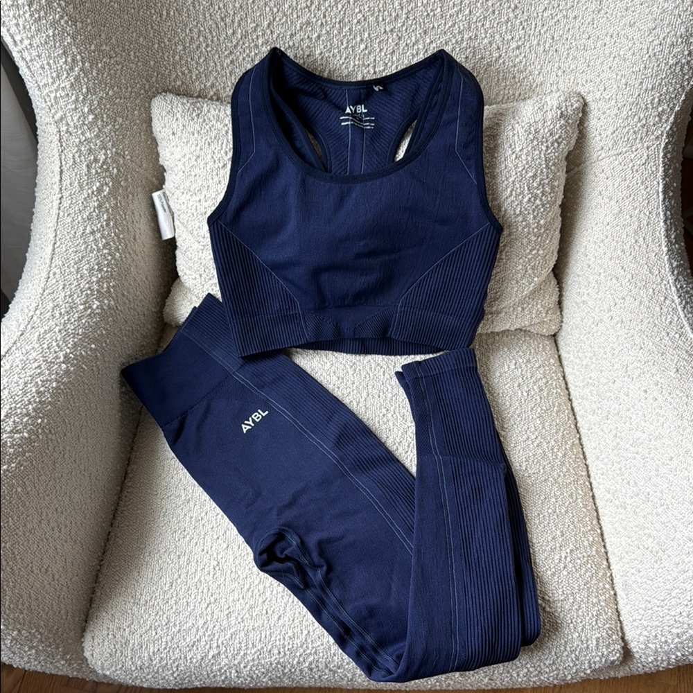 AYBL Navy Blue Activewear Set